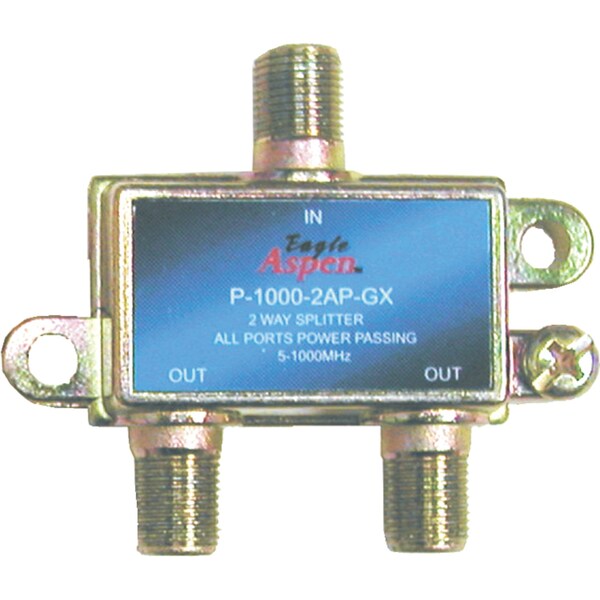 Eagle Aspen All-Port Power Passing 2-Way 1000MHz Splitter 500302